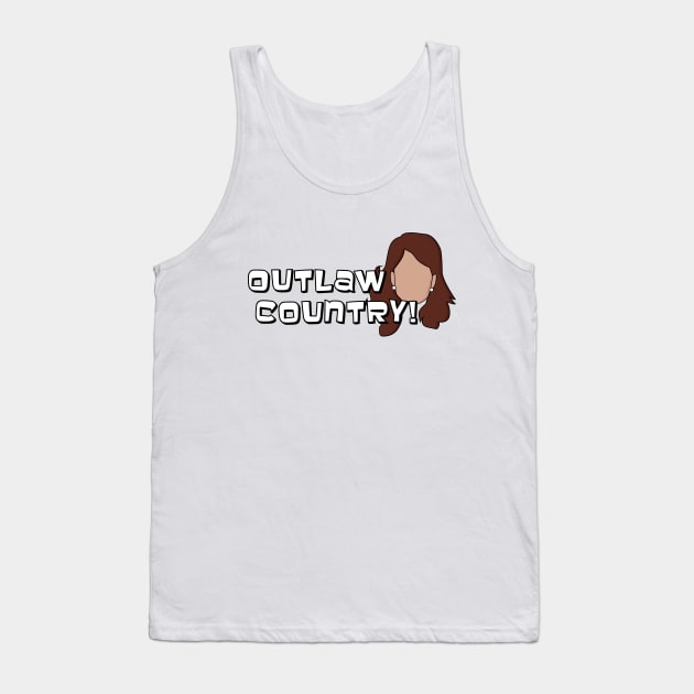 Outlaw Country! Tank Top by erinpriest